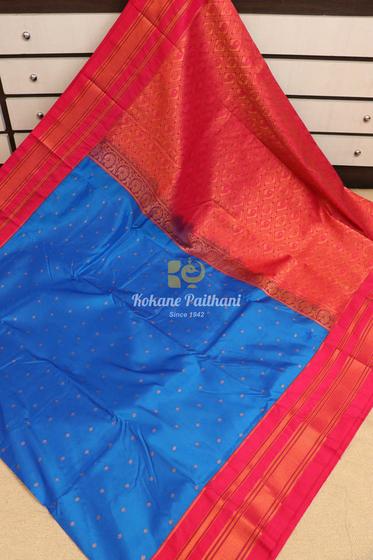 Semi Ilkal Butti Saree