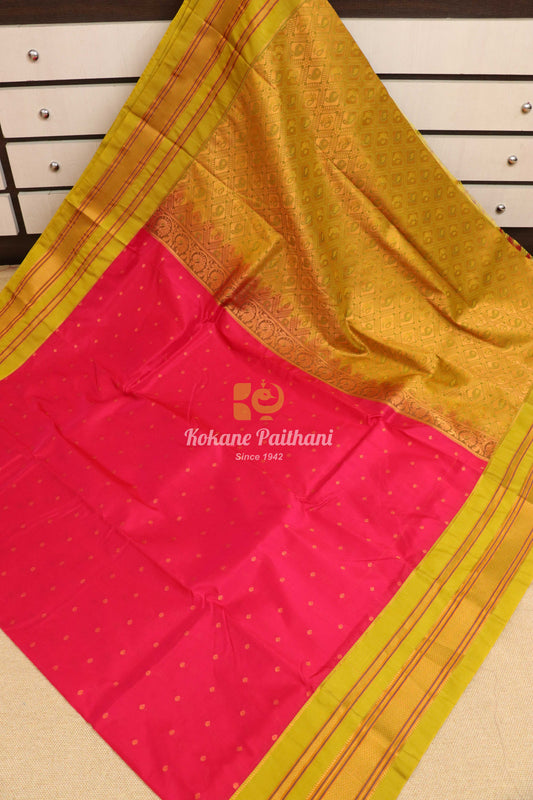 Semi Ilkal Butti Saree