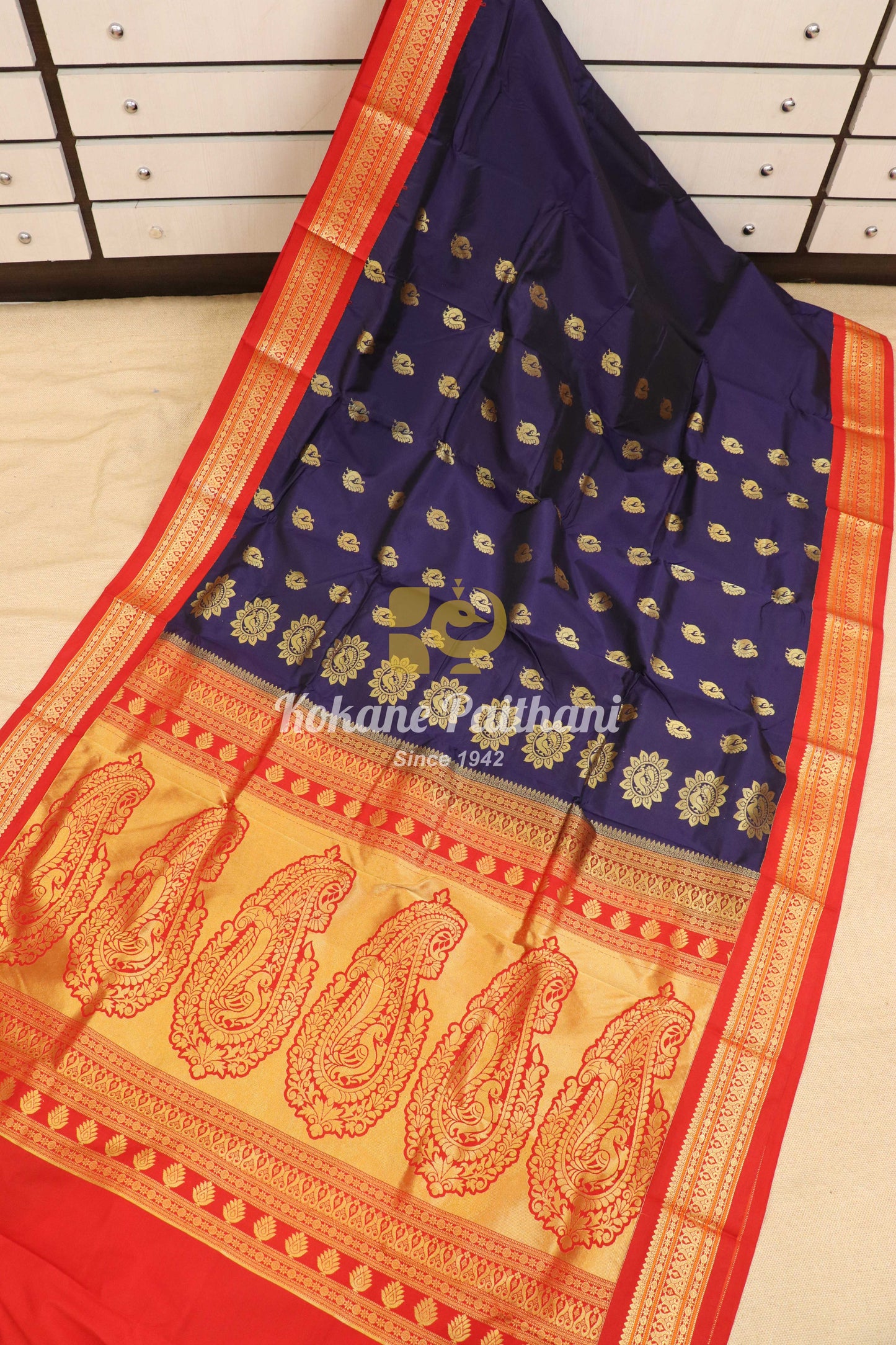 Peacock Bentex Saree