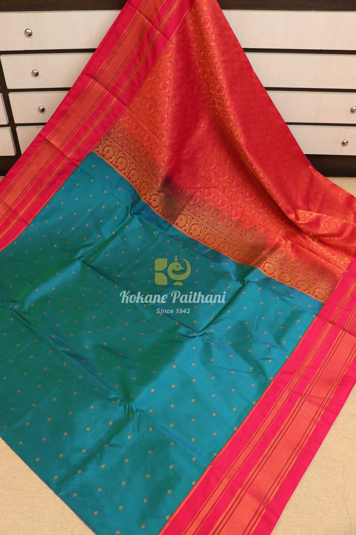 Semi Ilkal Butti Saree