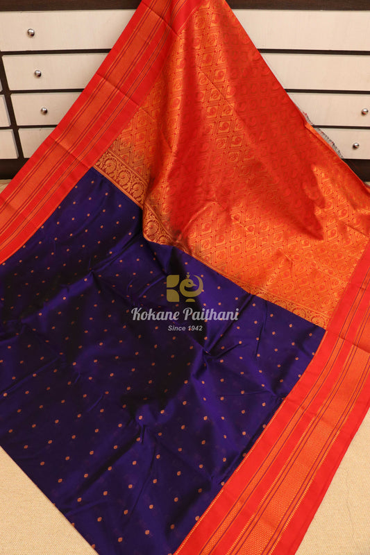 Semi Ilkal Butti Saree