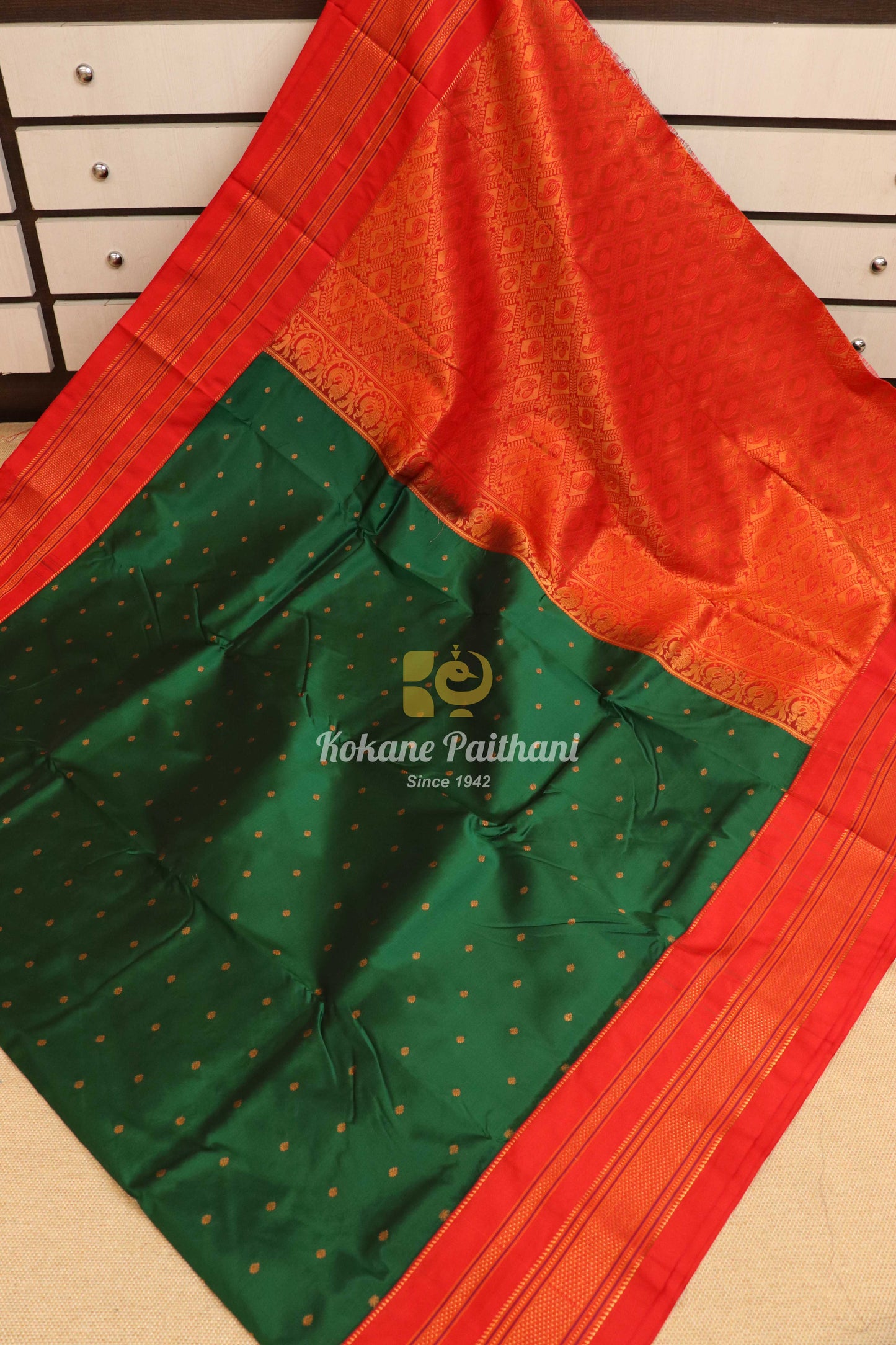 Semi Ilkal Butti Saree