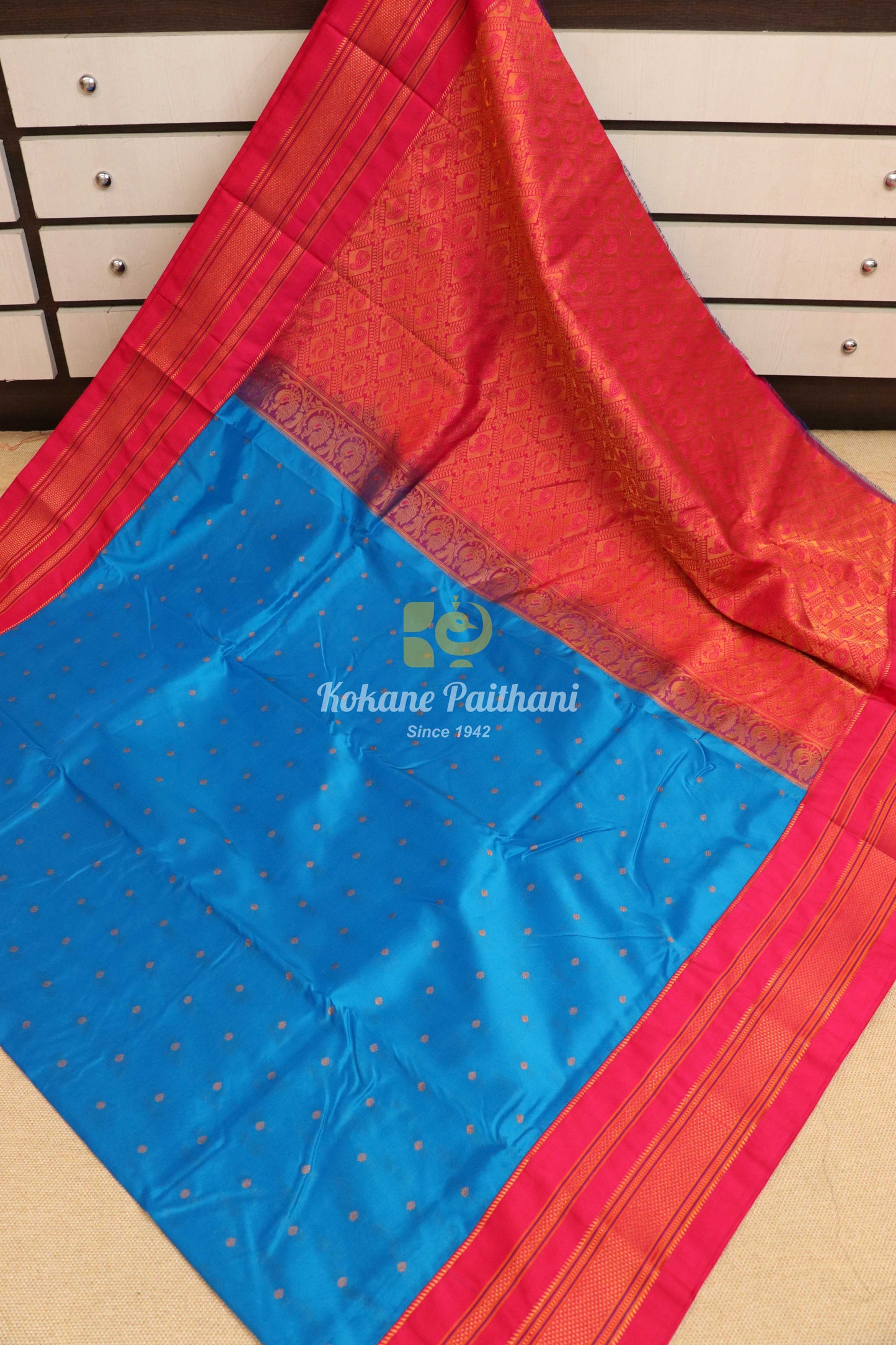 Semi Ilkal Butti Saree