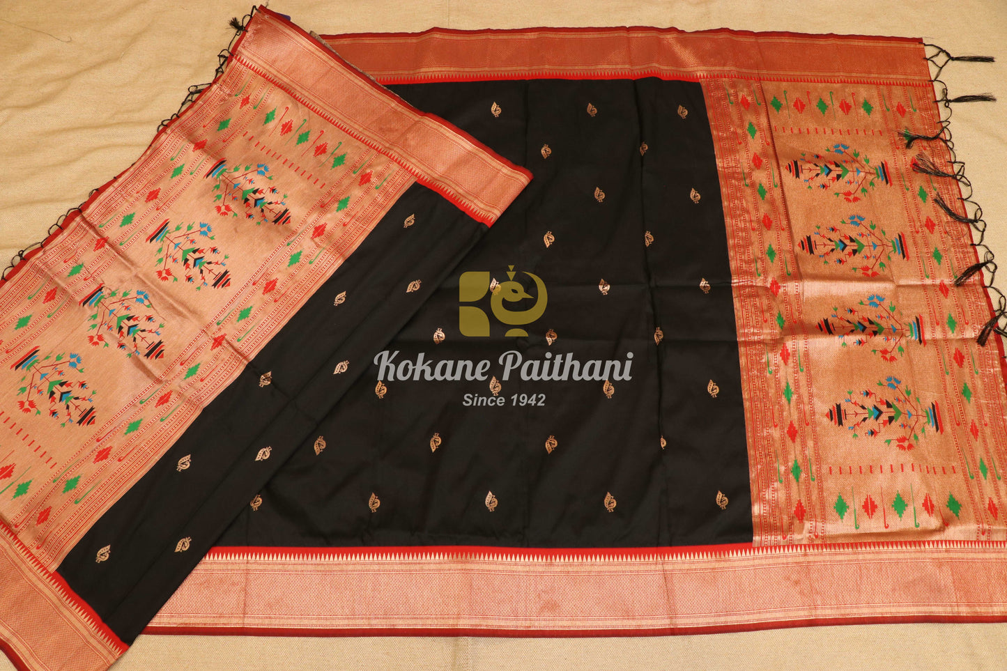 Soft Silk Paithani Dupatta