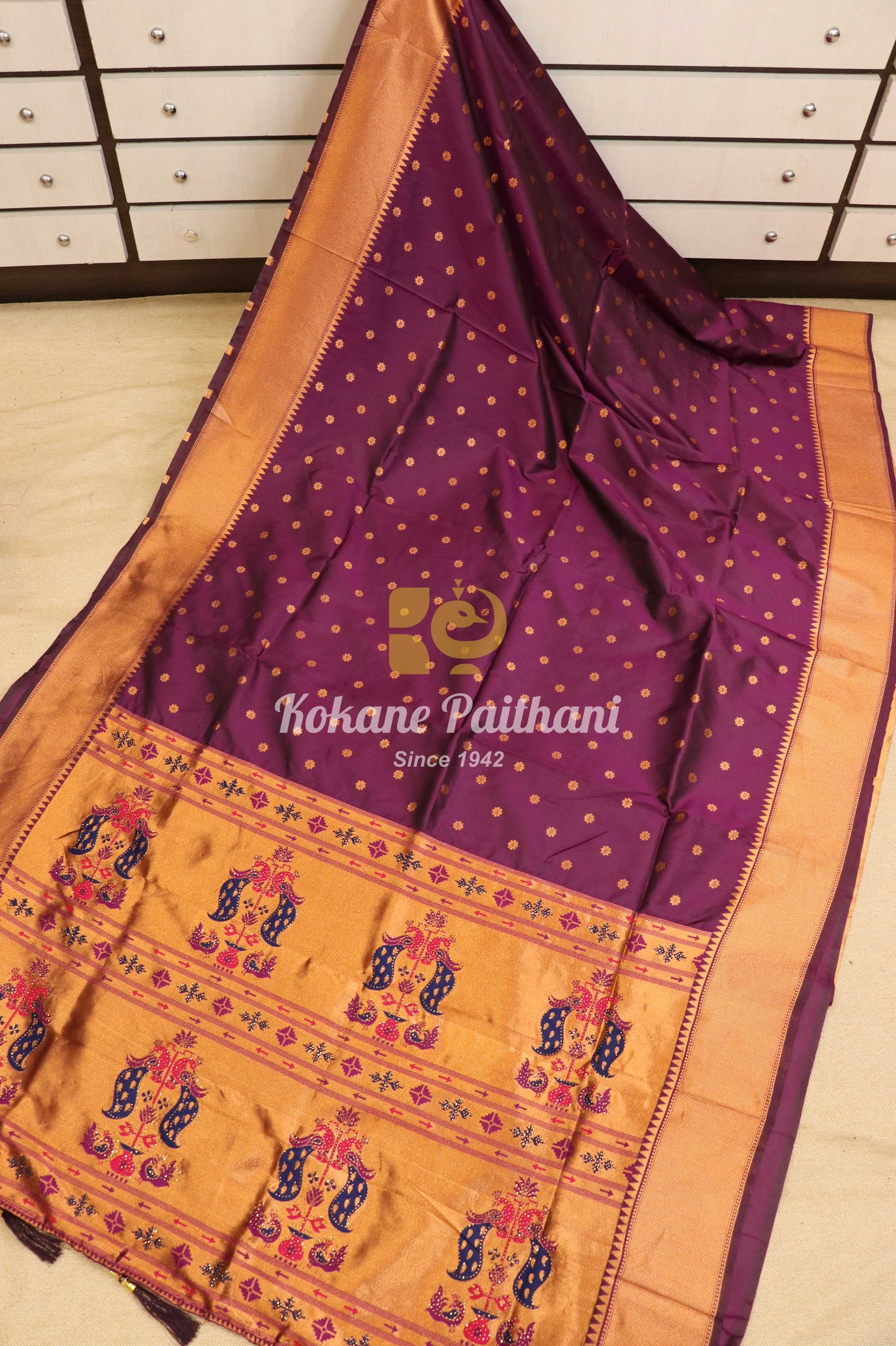 Kashvi Silk Semi Paithani 2