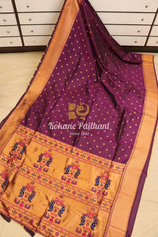 Kashvi Silk Semi Paithani 2