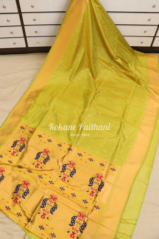 Kashvi Silk Semi Paithani 2