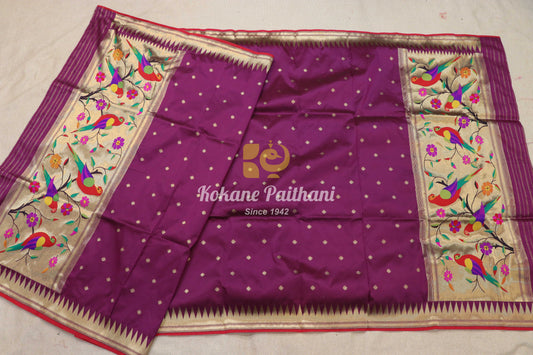 Temple Border Paithani Dupatta