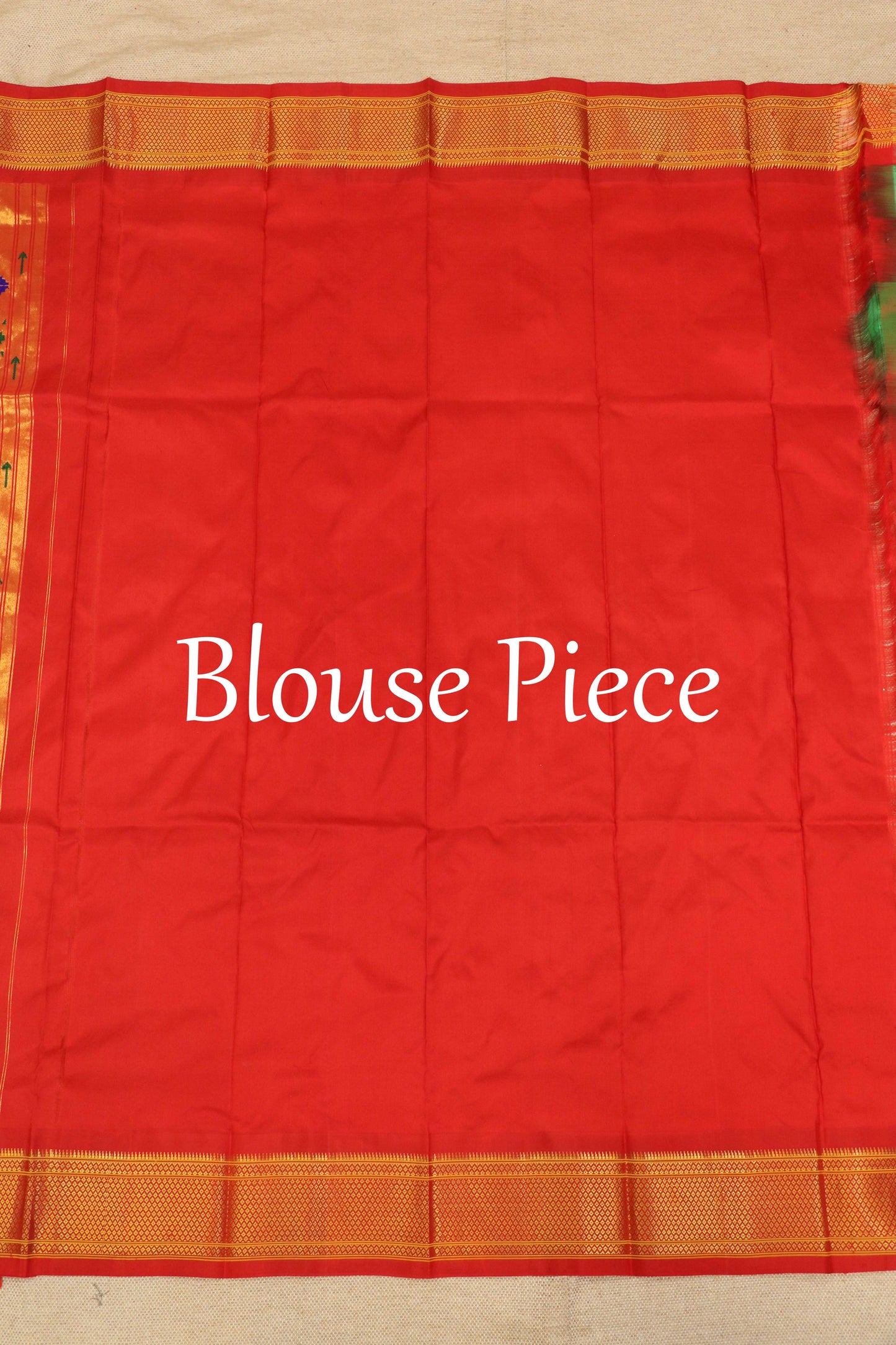 Maharani Pallu Silk Paithani Saree