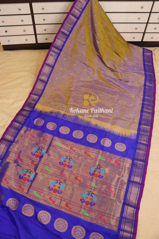 Kalanjali Silk Paithani Saree