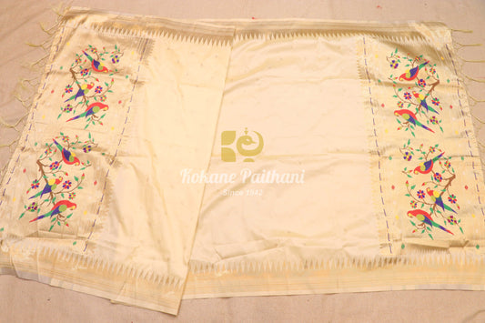 Temple Border Paithani Dupatta