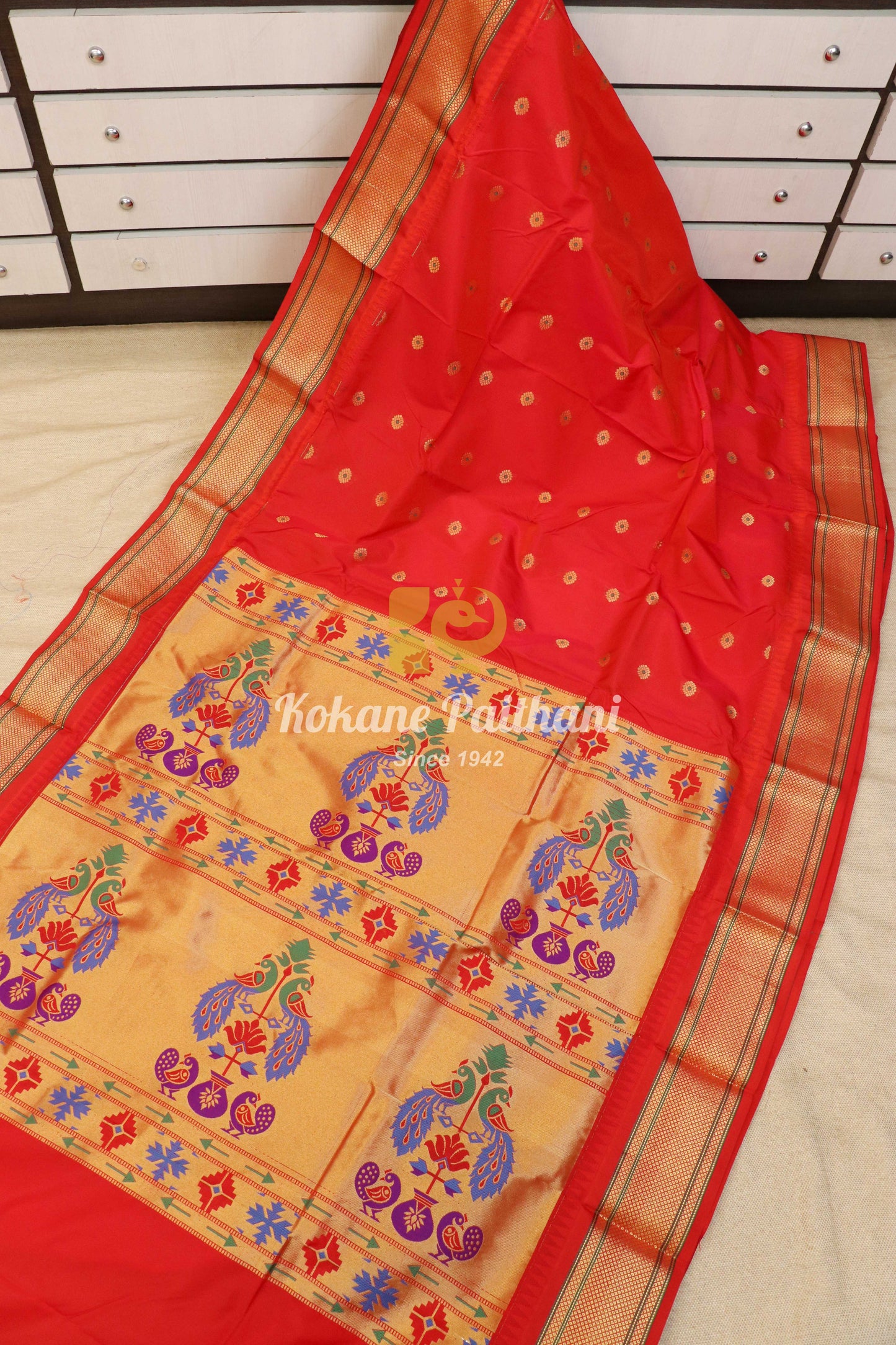 Kadiyal SS Semi Paithani