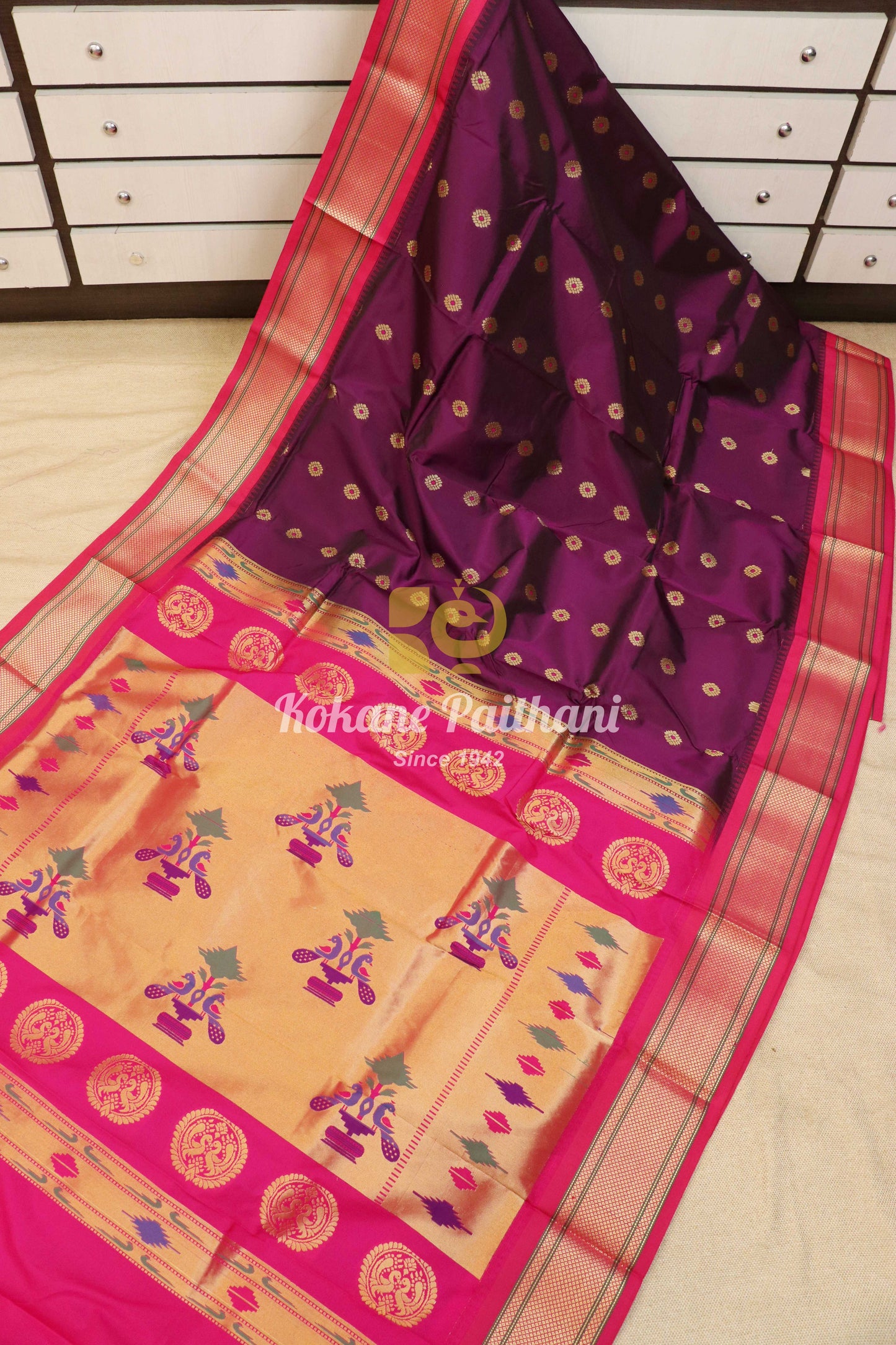 Kadiyal SS Semi Paithani