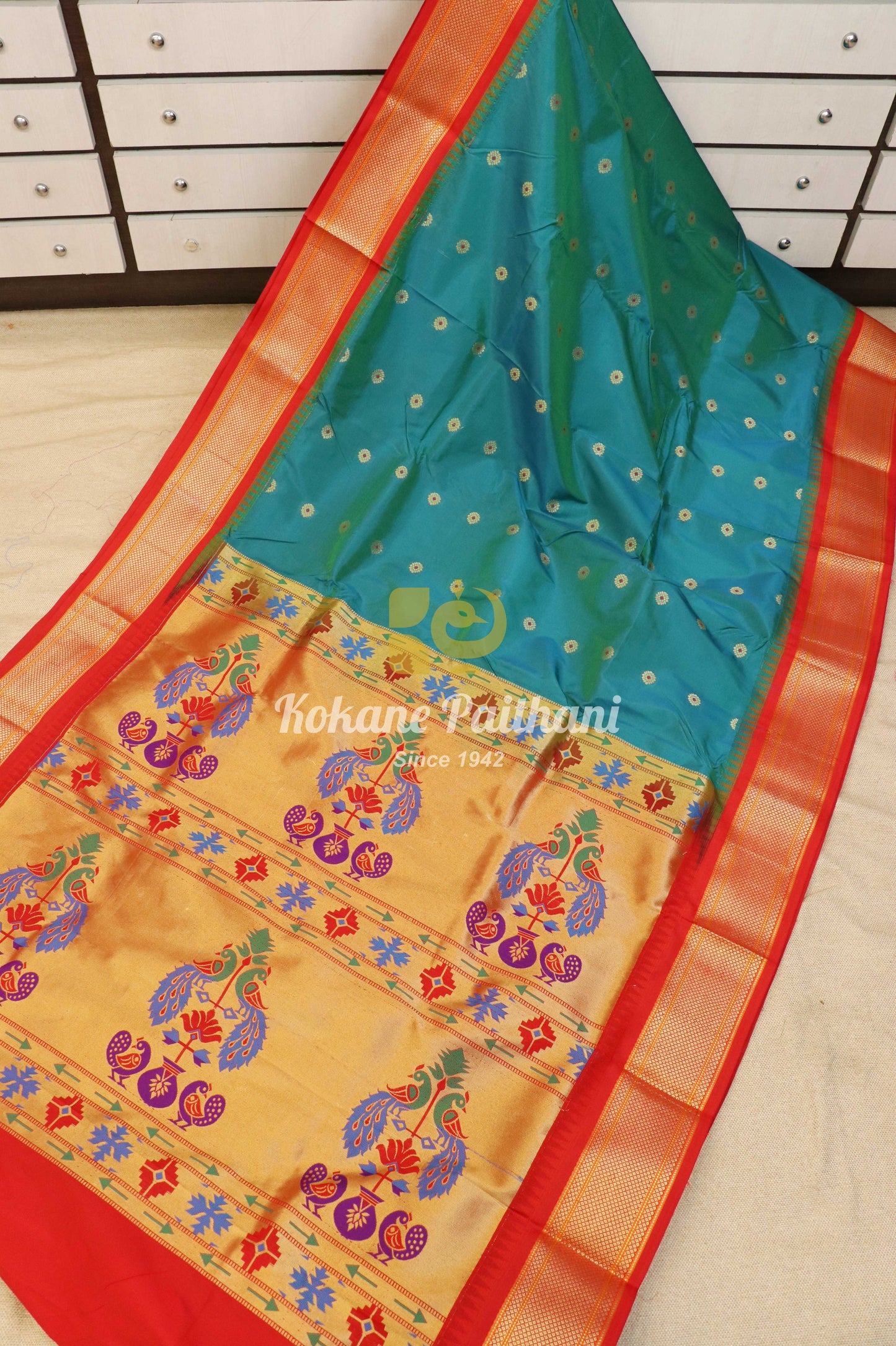 Kadiyal SS Semi Paithani