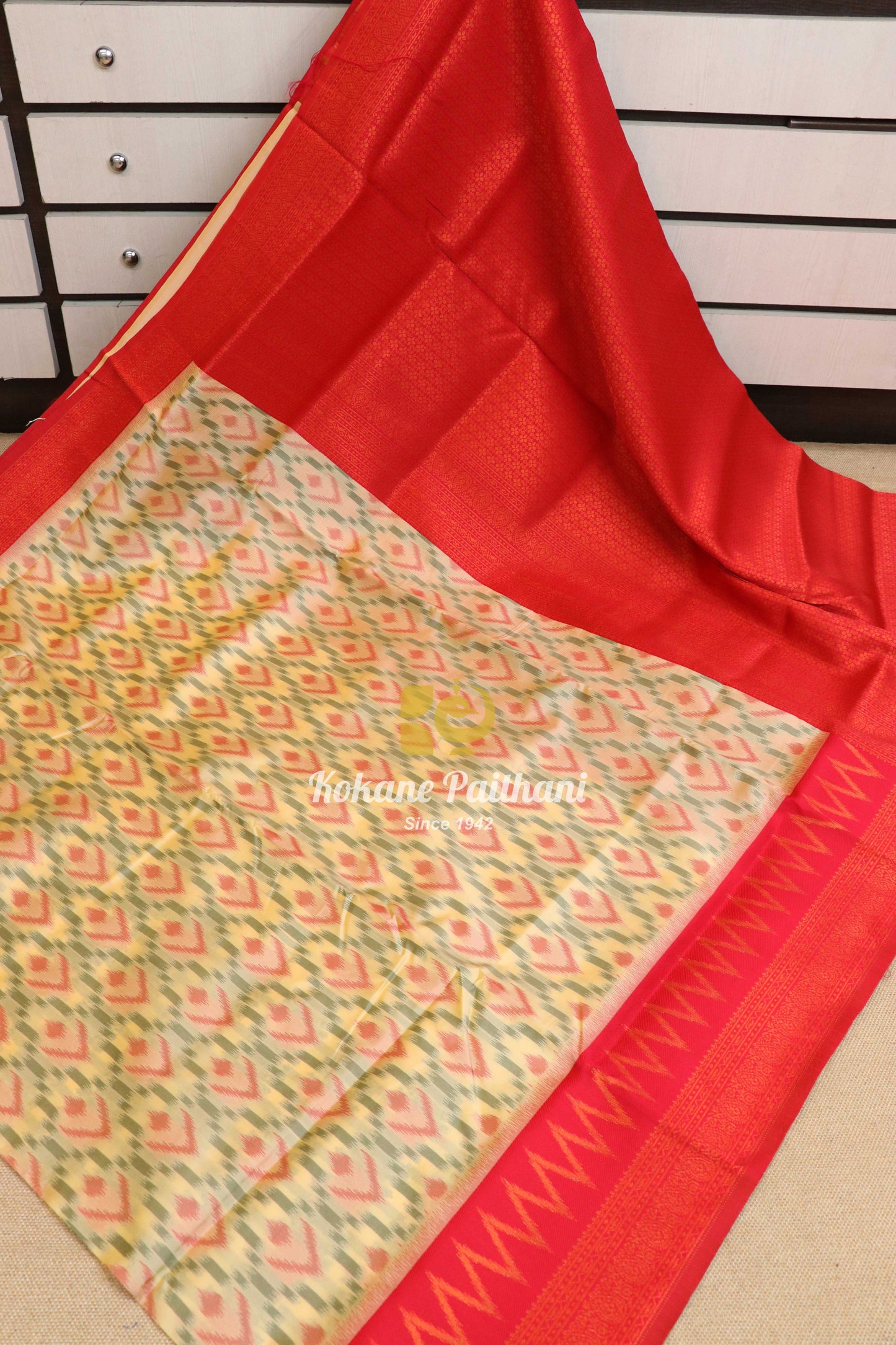 Ikkat Saree