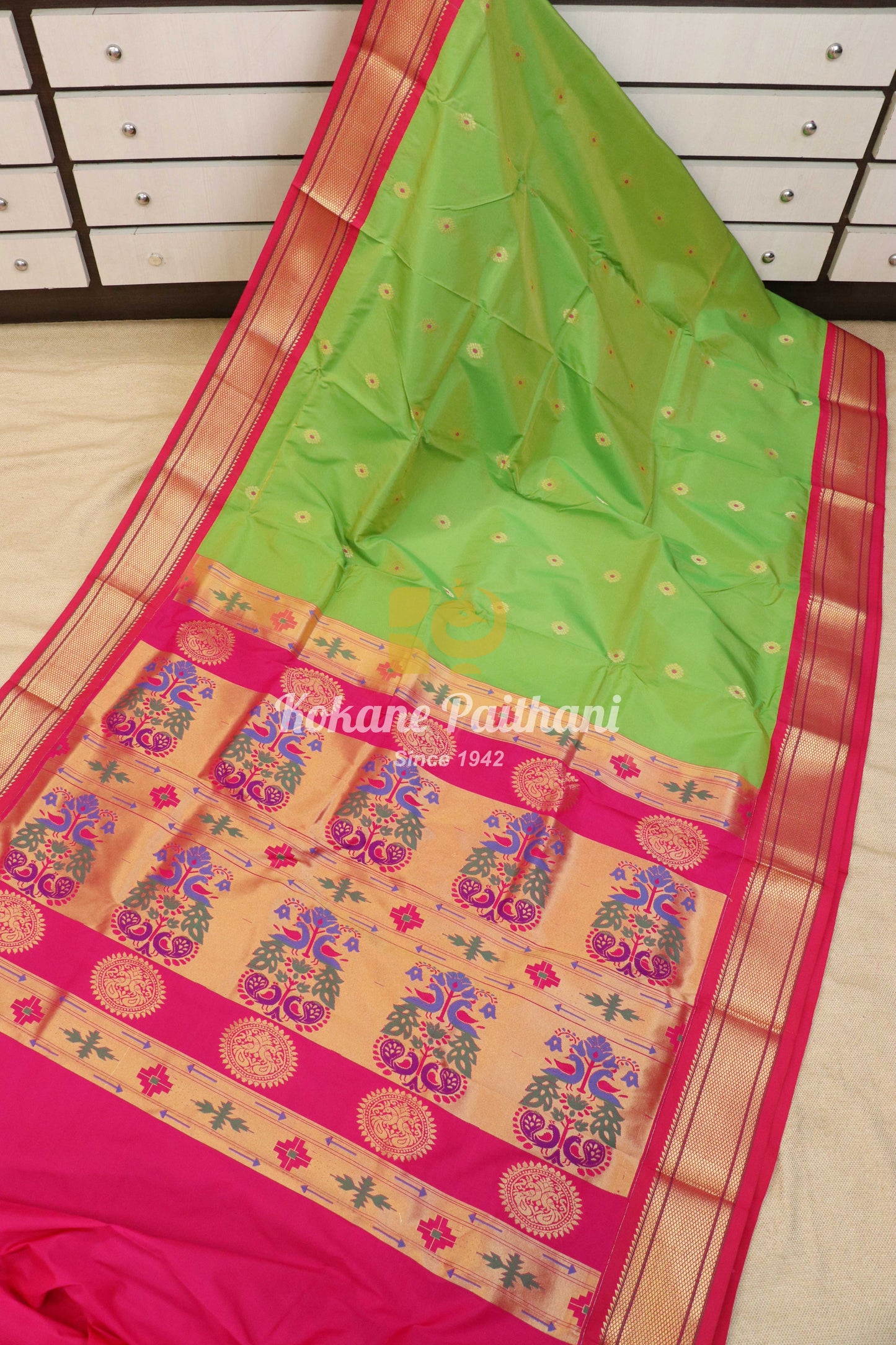 Kadiyal SS Semi Paithani