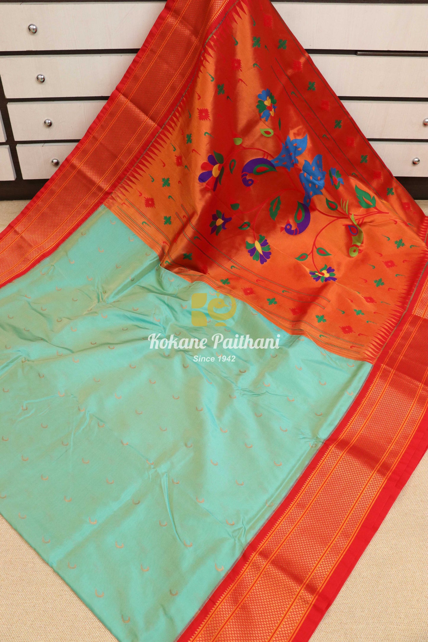 Kadiyal Chandrakala Fancy Pallu Paithani