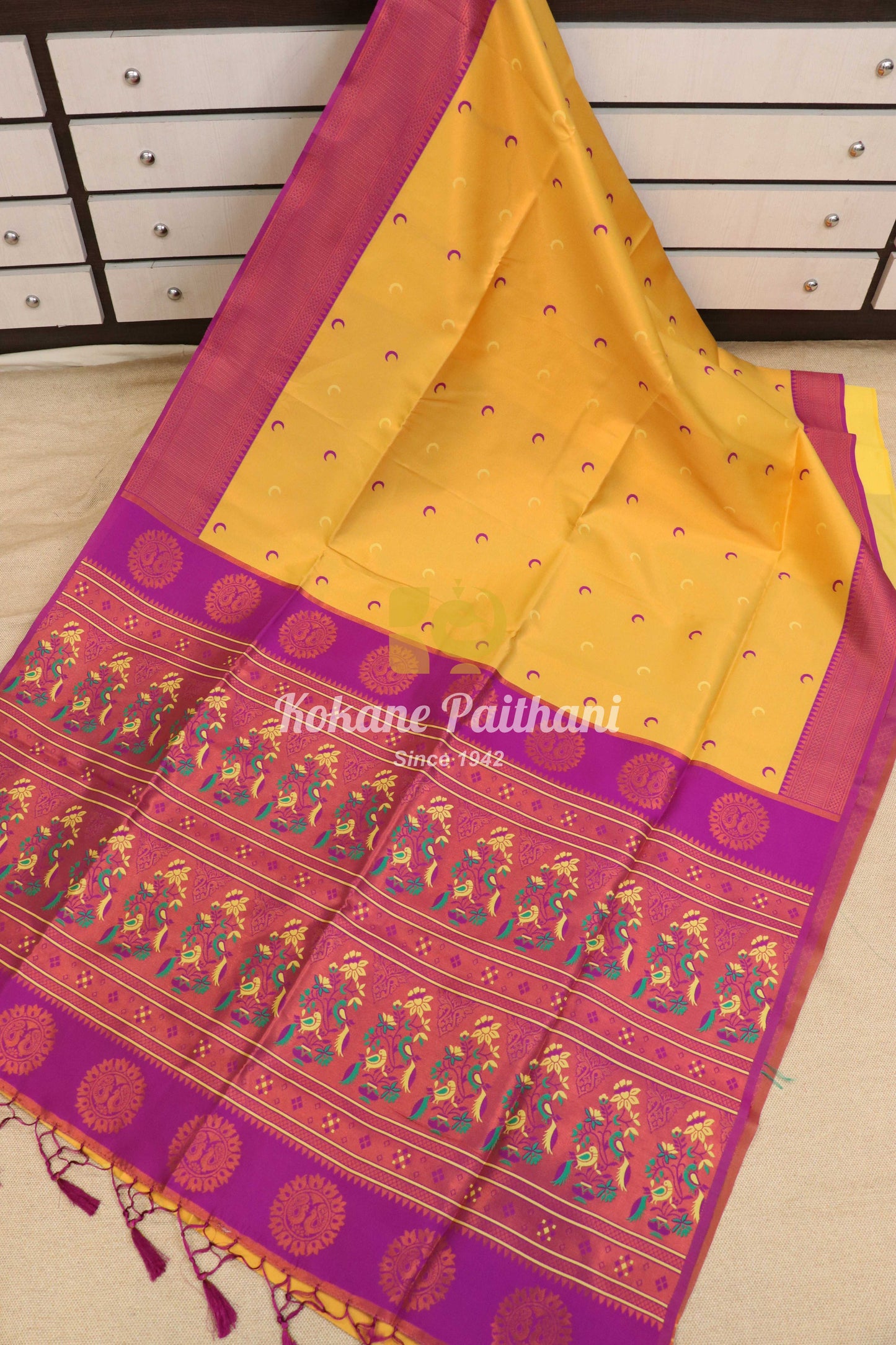 Tissue Chandrakala Paithani Saree