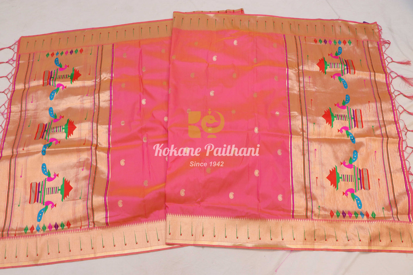 Traditional Peacock Muniya Dupatta