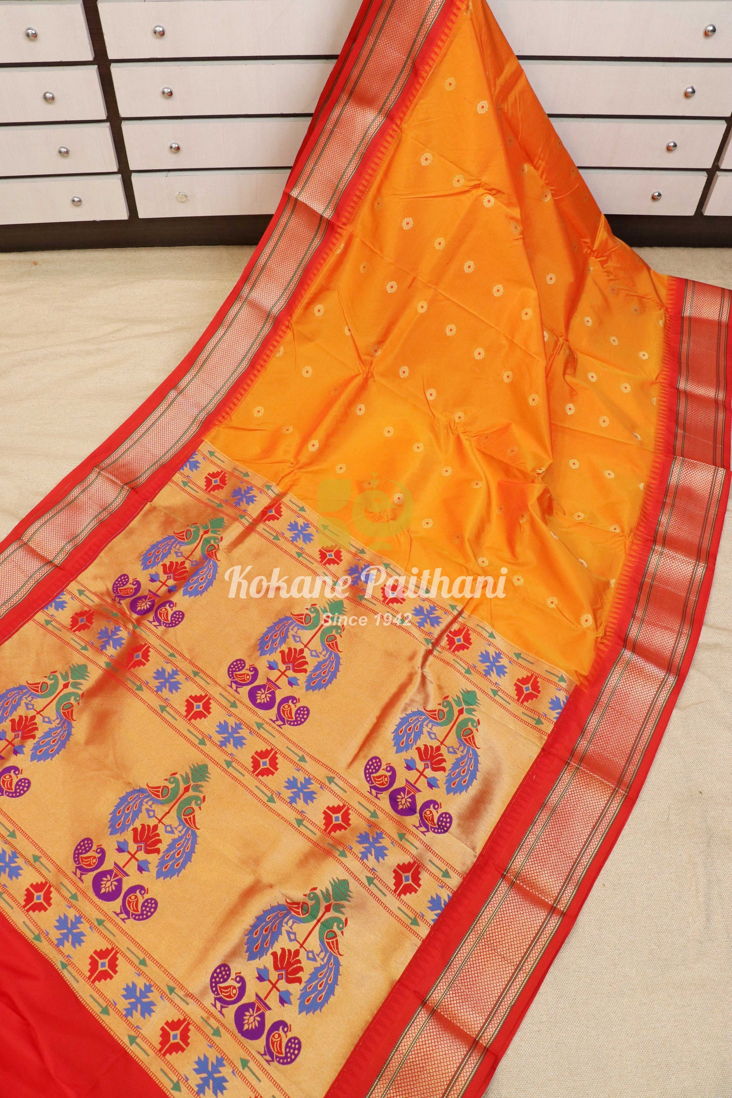 Kadiyal SS Semi Paithani