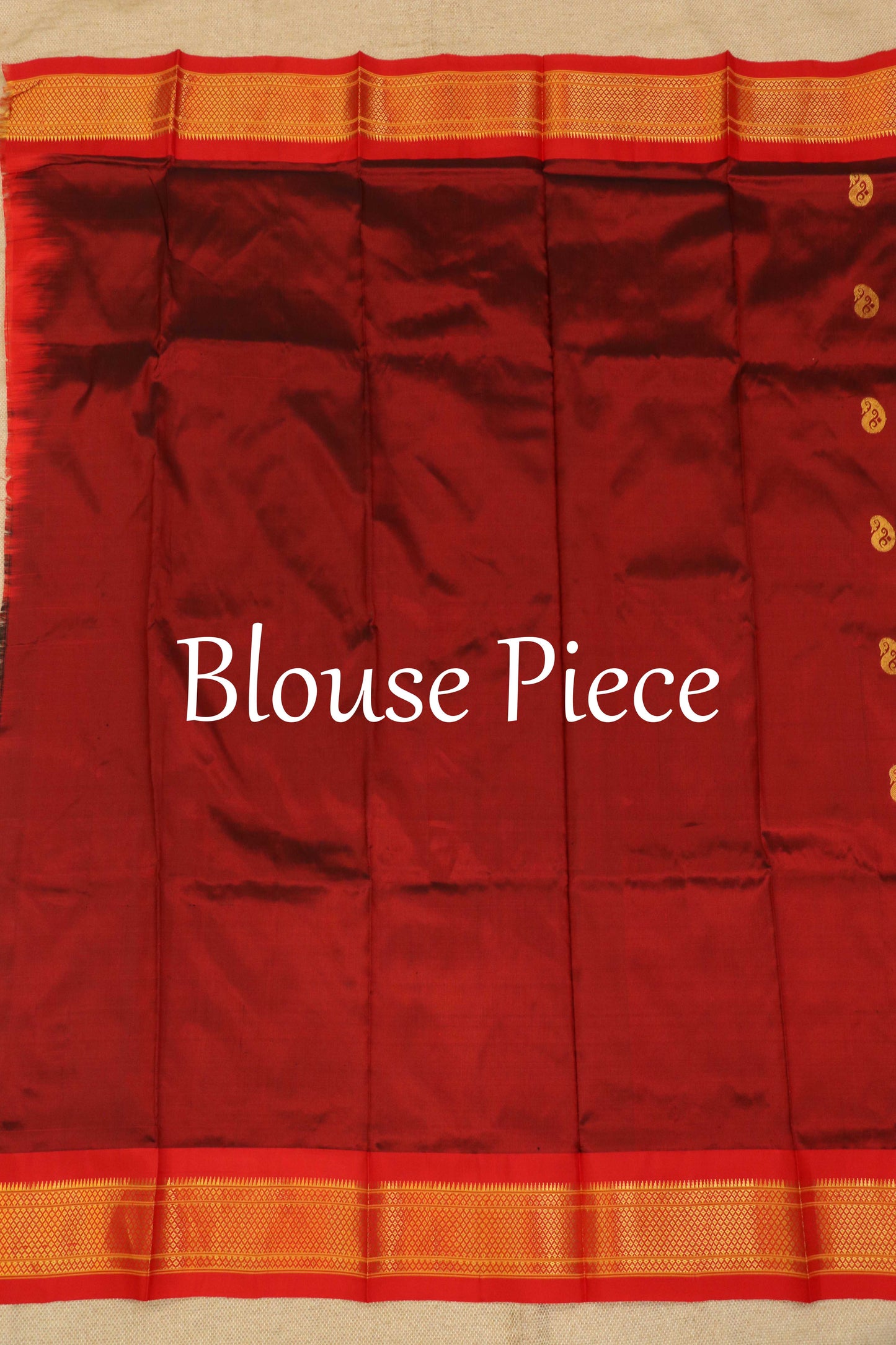 Maharani Pallu Silk Paithani Saree
