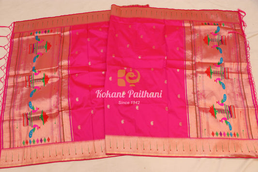 Traditional Peacock Muniya Dupatta