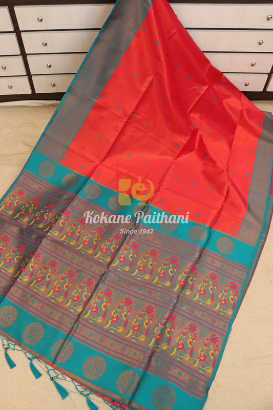 Tissue Chandrakala Paithani Saree