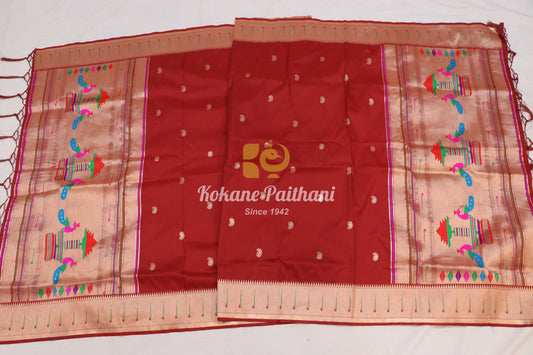 Traditional Peacock Muniya Dupatta