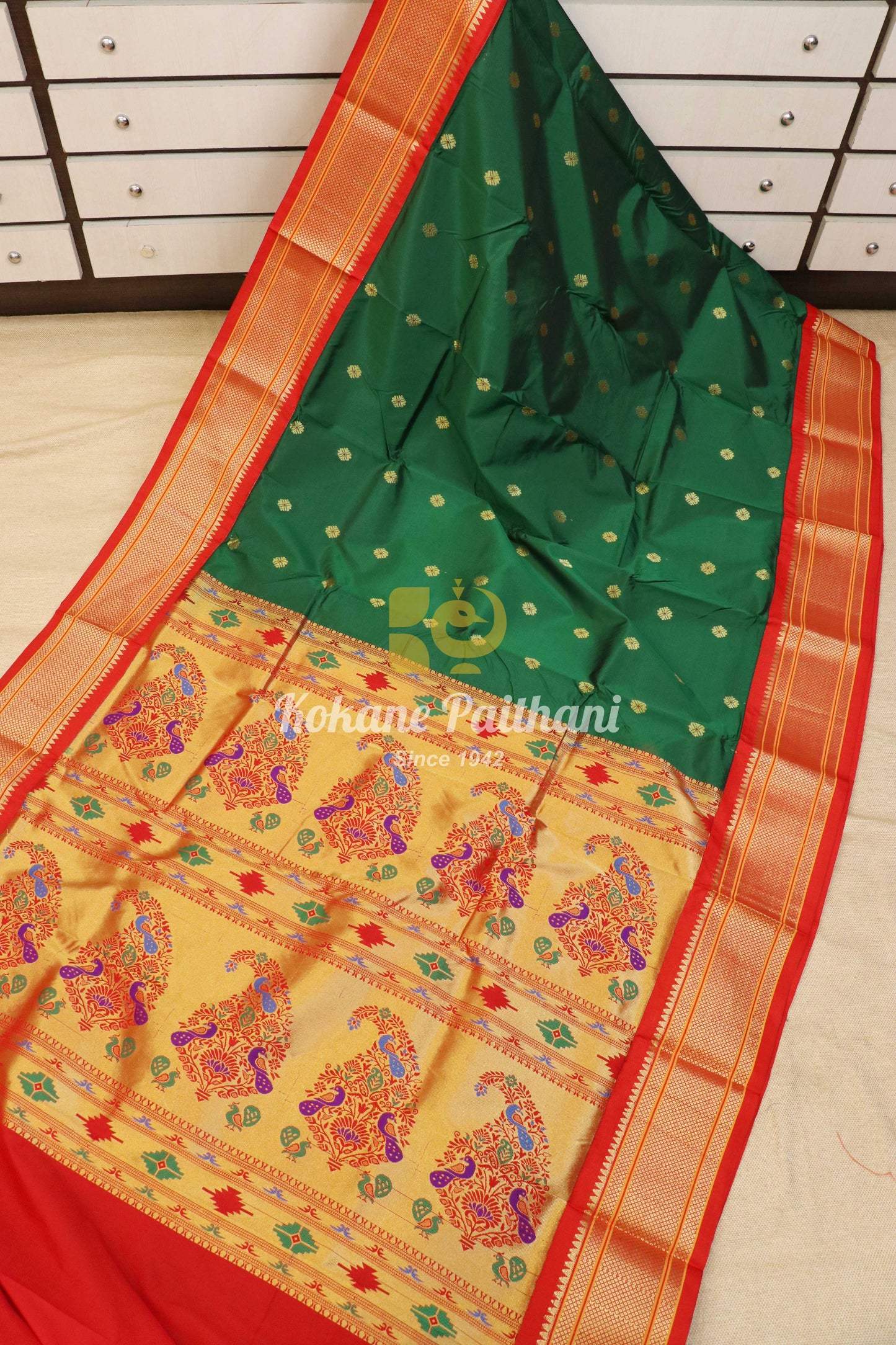 Kadiyal SS Semi Paithani