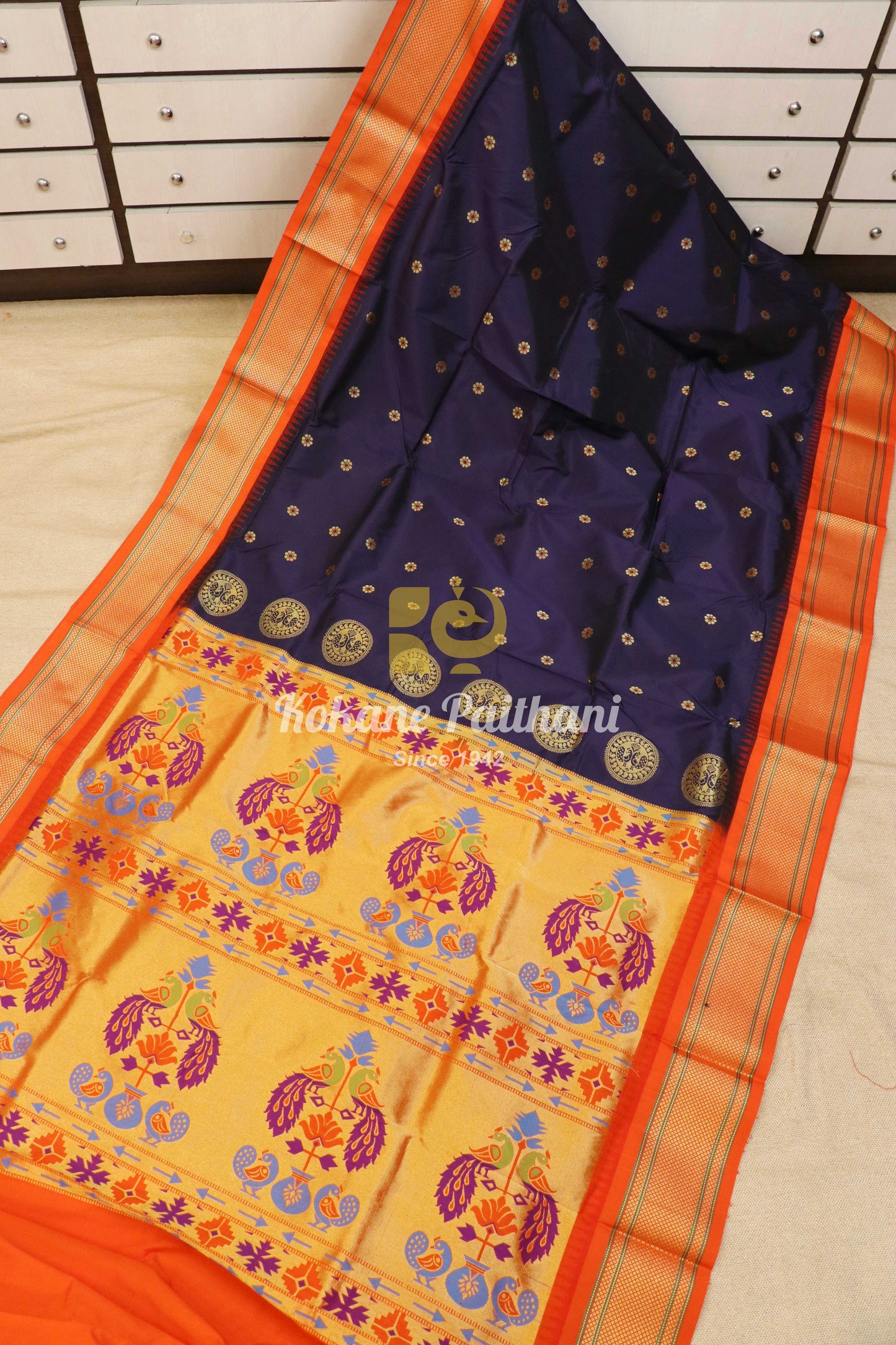 Kadiyal SS Semi Paithani