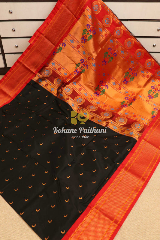 Kadiyal Chandrakala Fancy Pallu Paithani