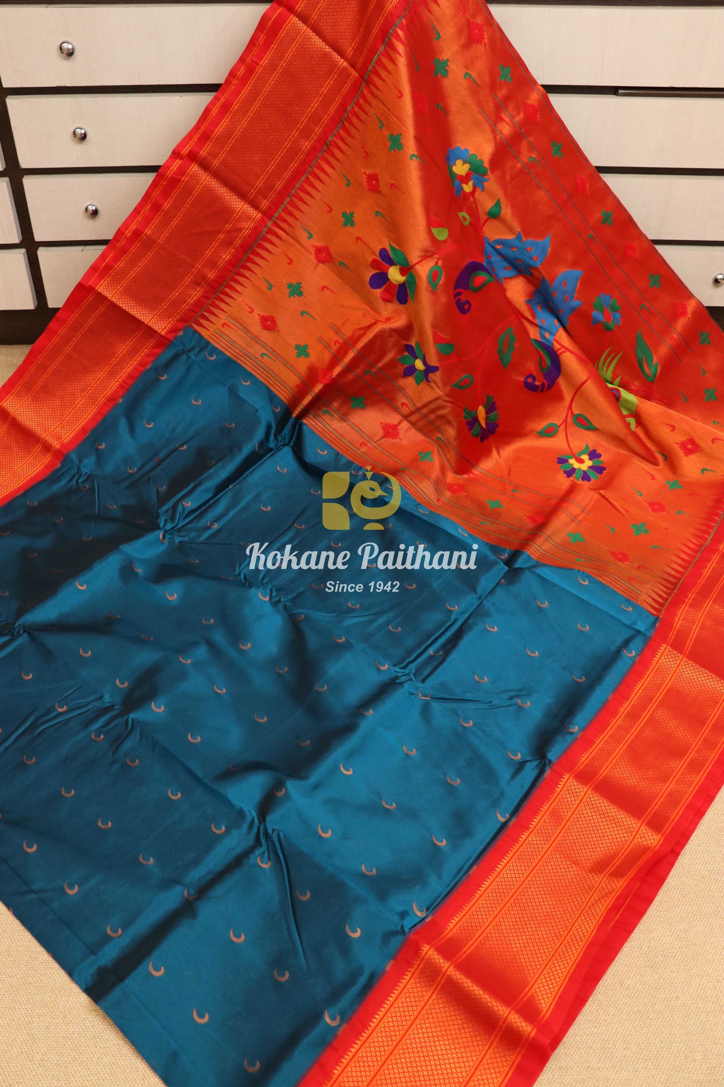 Kadiyal Chandrakala Fancy Pallu Paithani