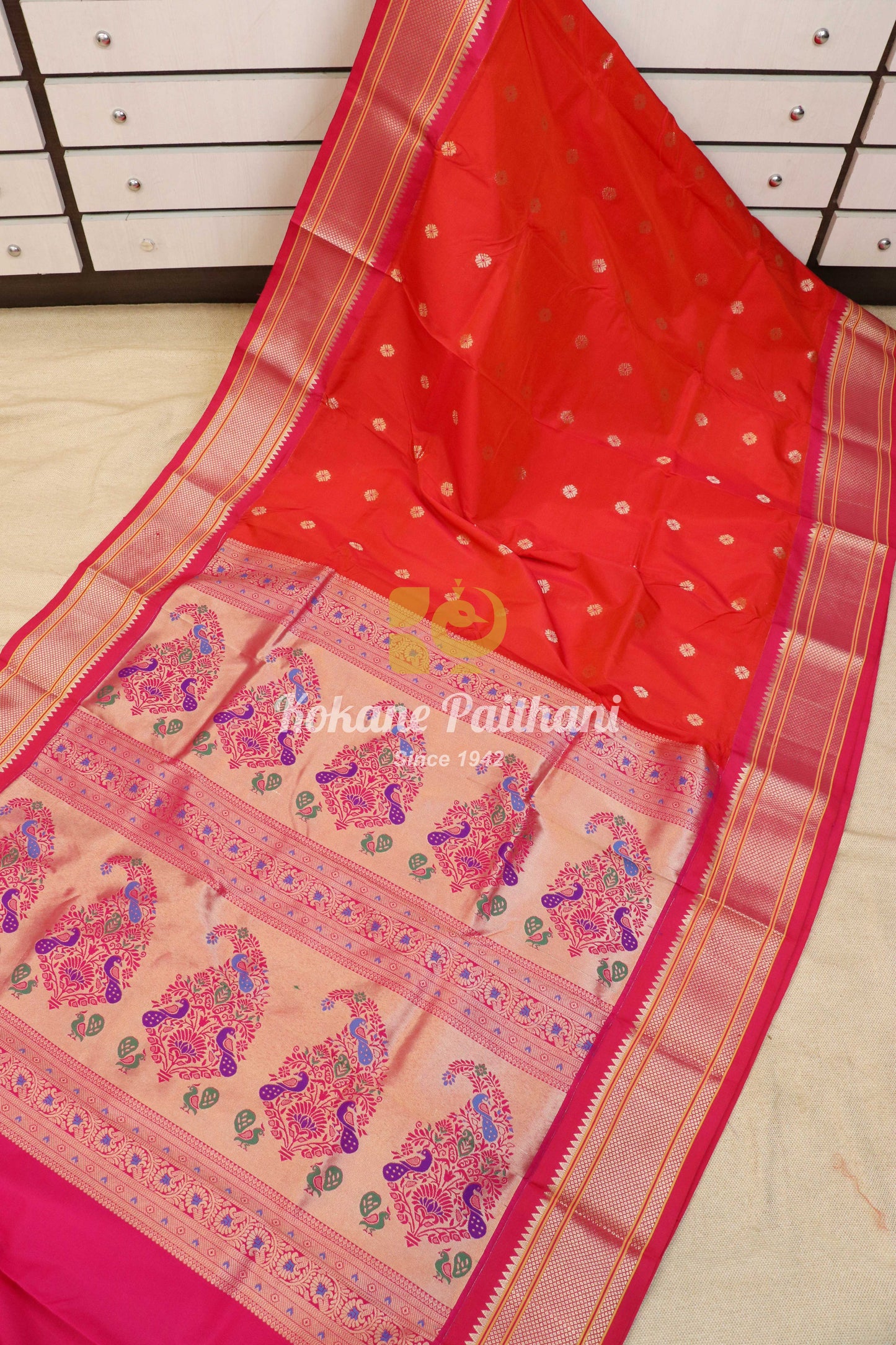 Kadiyal SS Semi Paithani