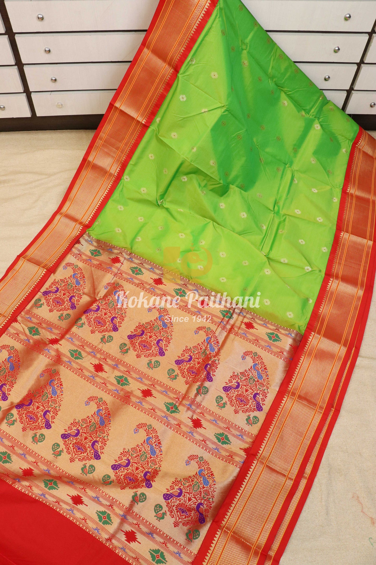 Kadiyal SS Semi Paithani