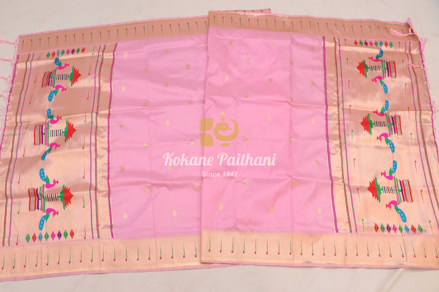 Traditional Peacock Muniya Dupatta