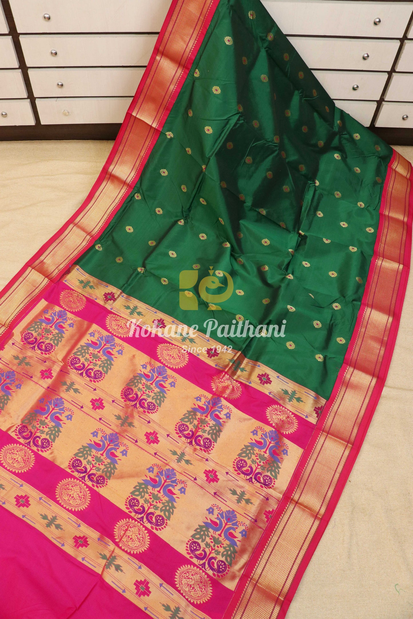 Kadiyal SS Semi Paithani