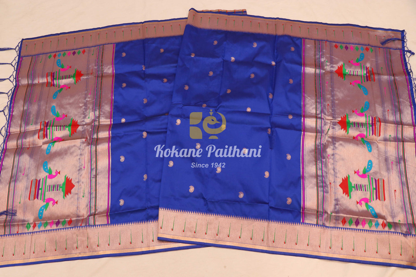 Traditional Peacock Muniya Dupatta