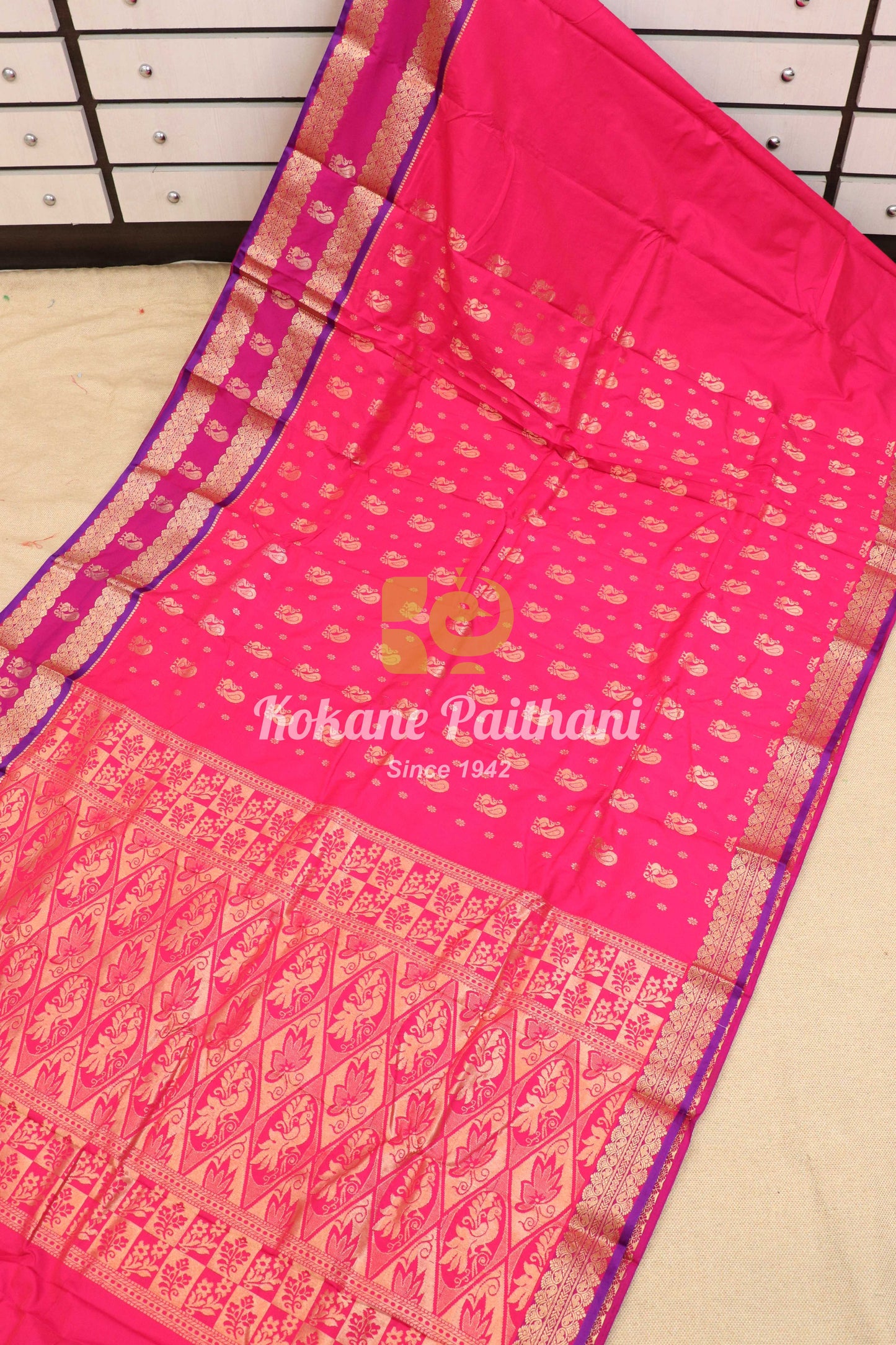 Cotton Big Border Saree