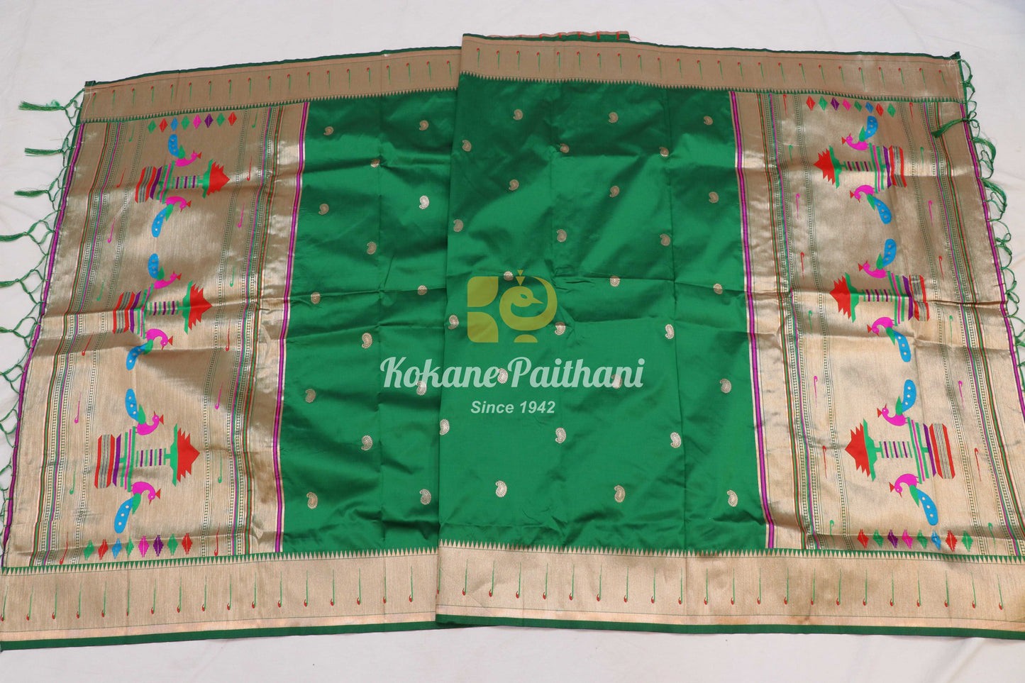 Traditional Peacock Muniya Dupatta