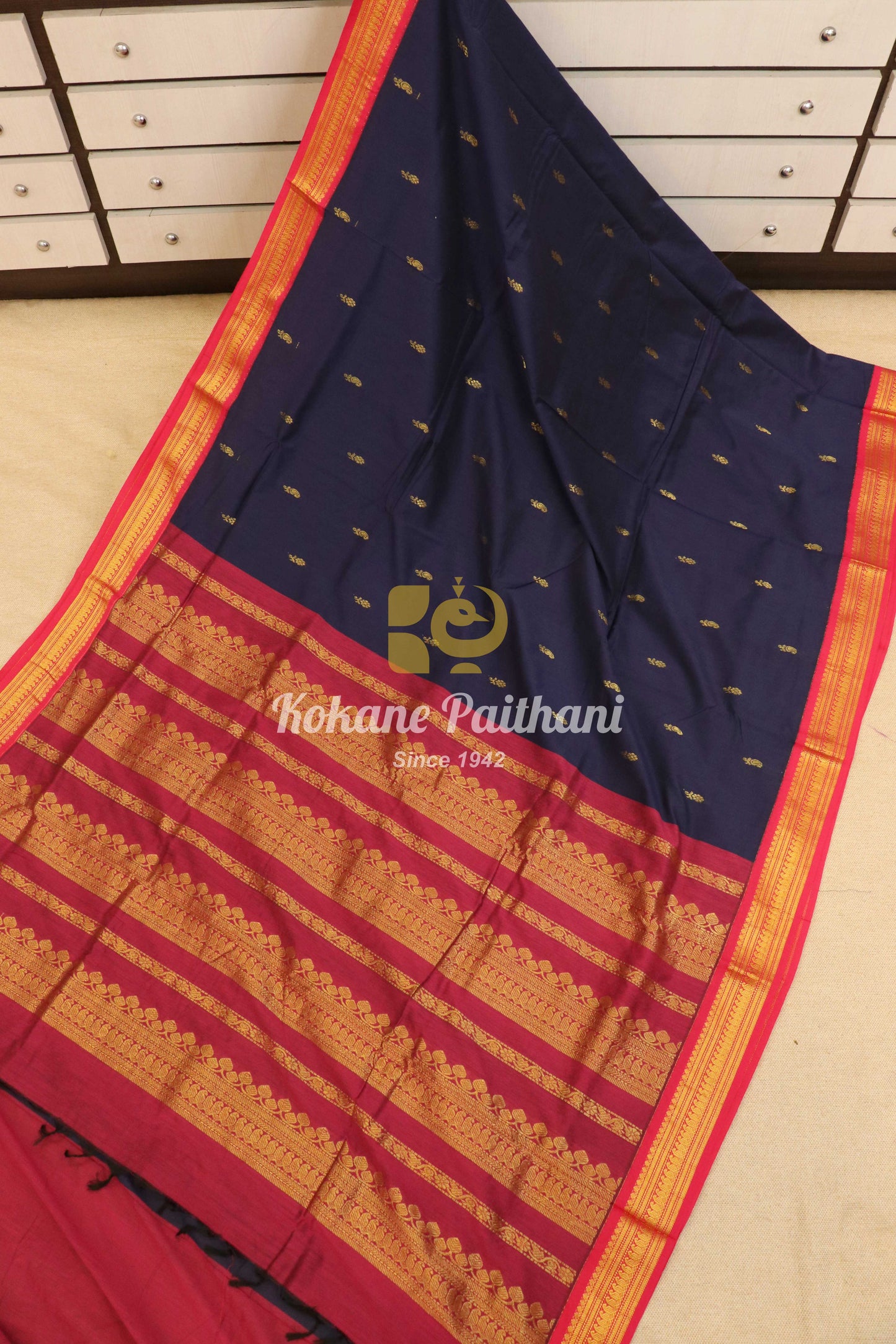 Cotton Gadwal Saree