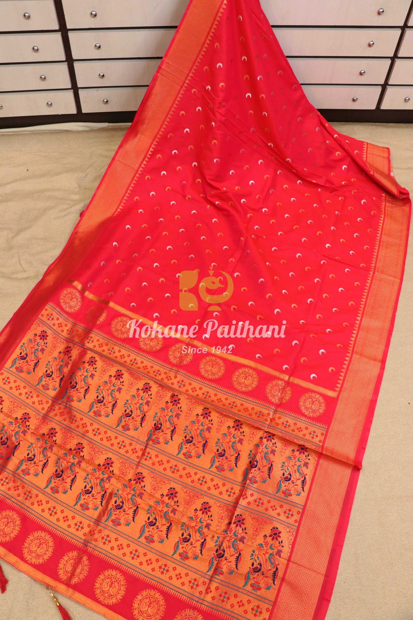 Chandrakala Soft Paithani Saree