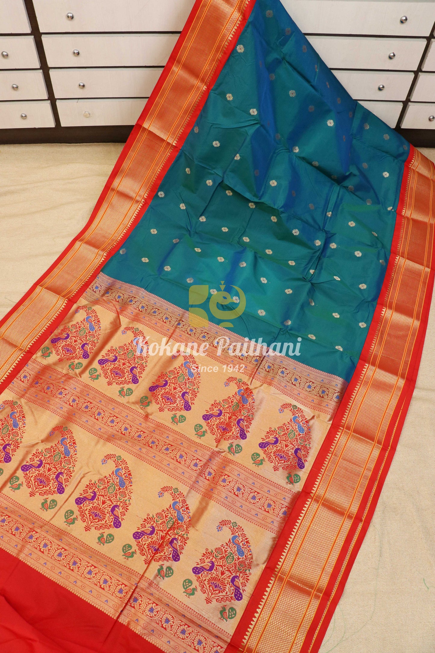 Kadiyal SS Semi Paithani