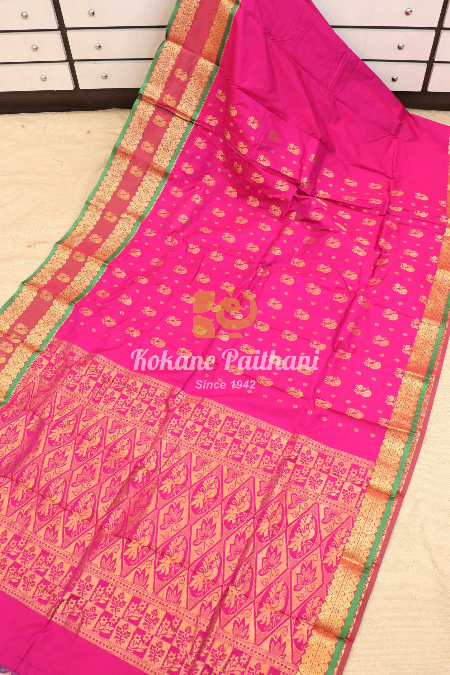 Cotton Big Border Saree