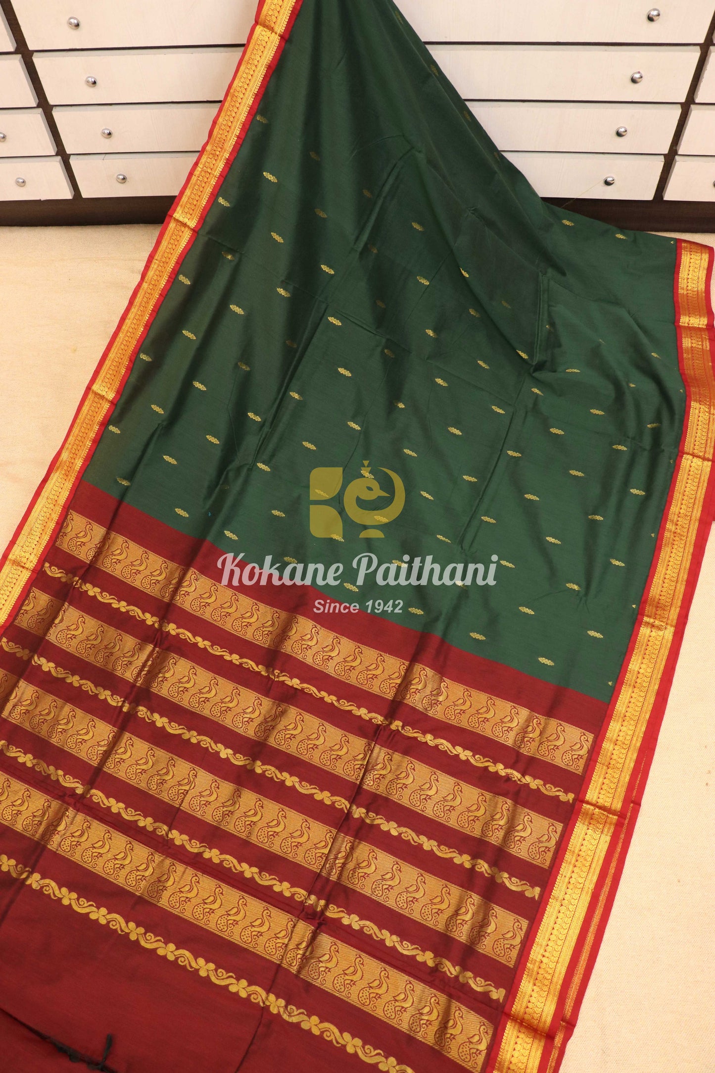 Cotton Gadwal Saree
