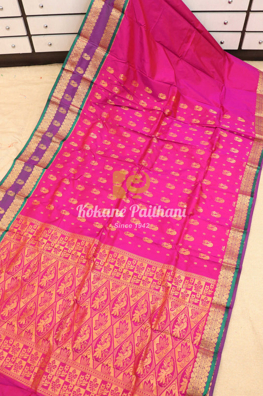 Cotton Big Border Saree