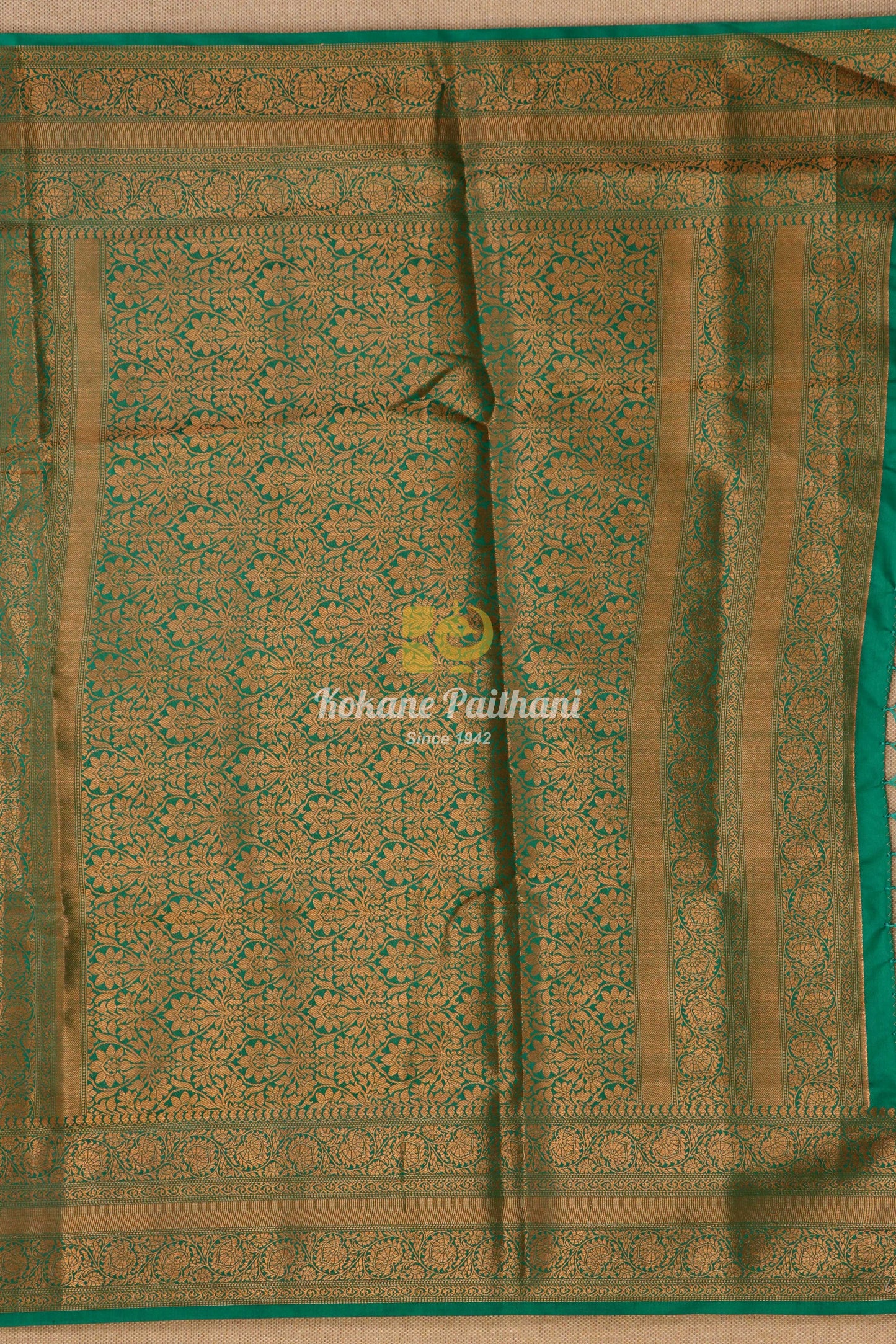 Raw Copper Saree