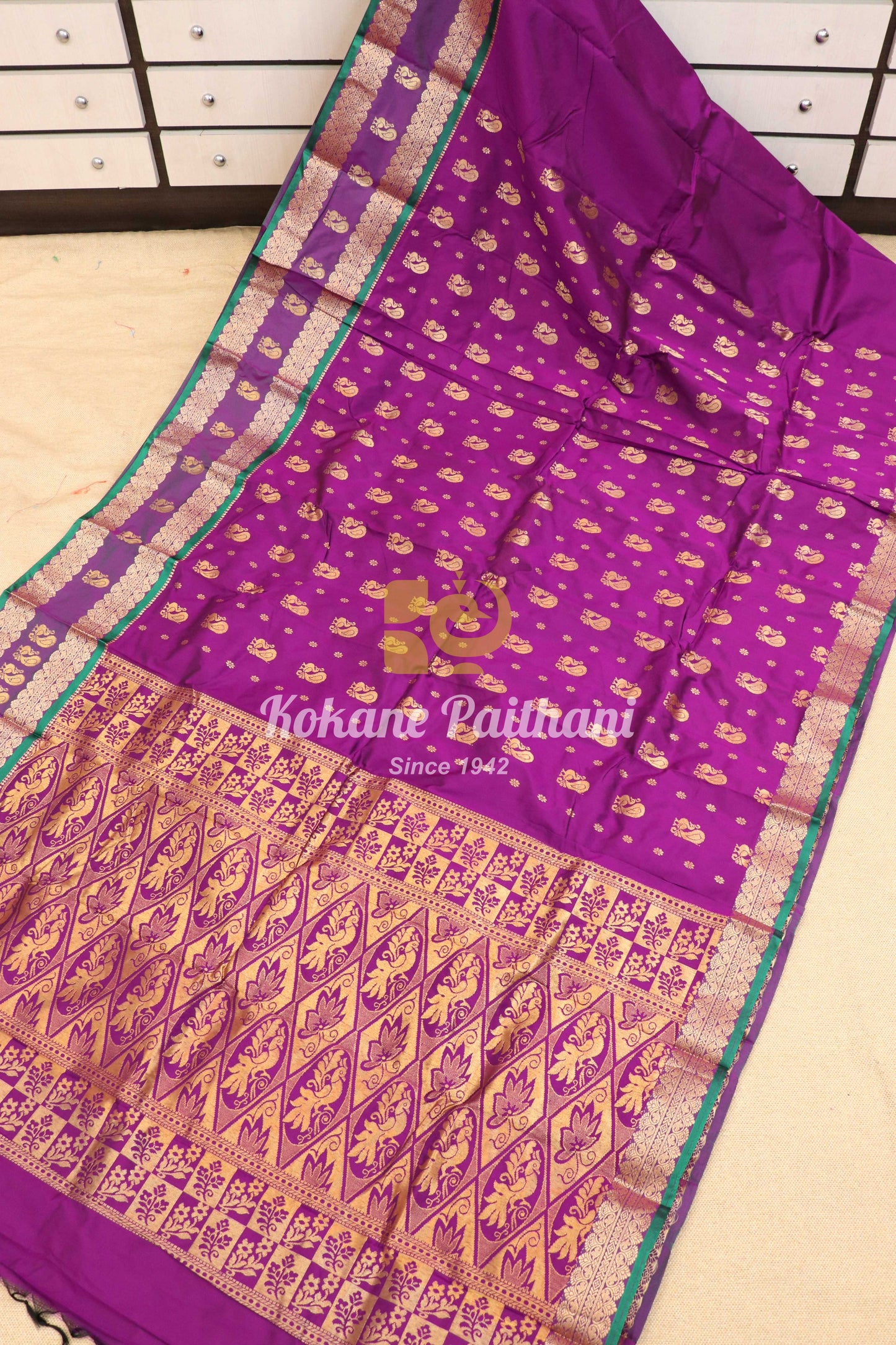 Cotton Big Border Saree