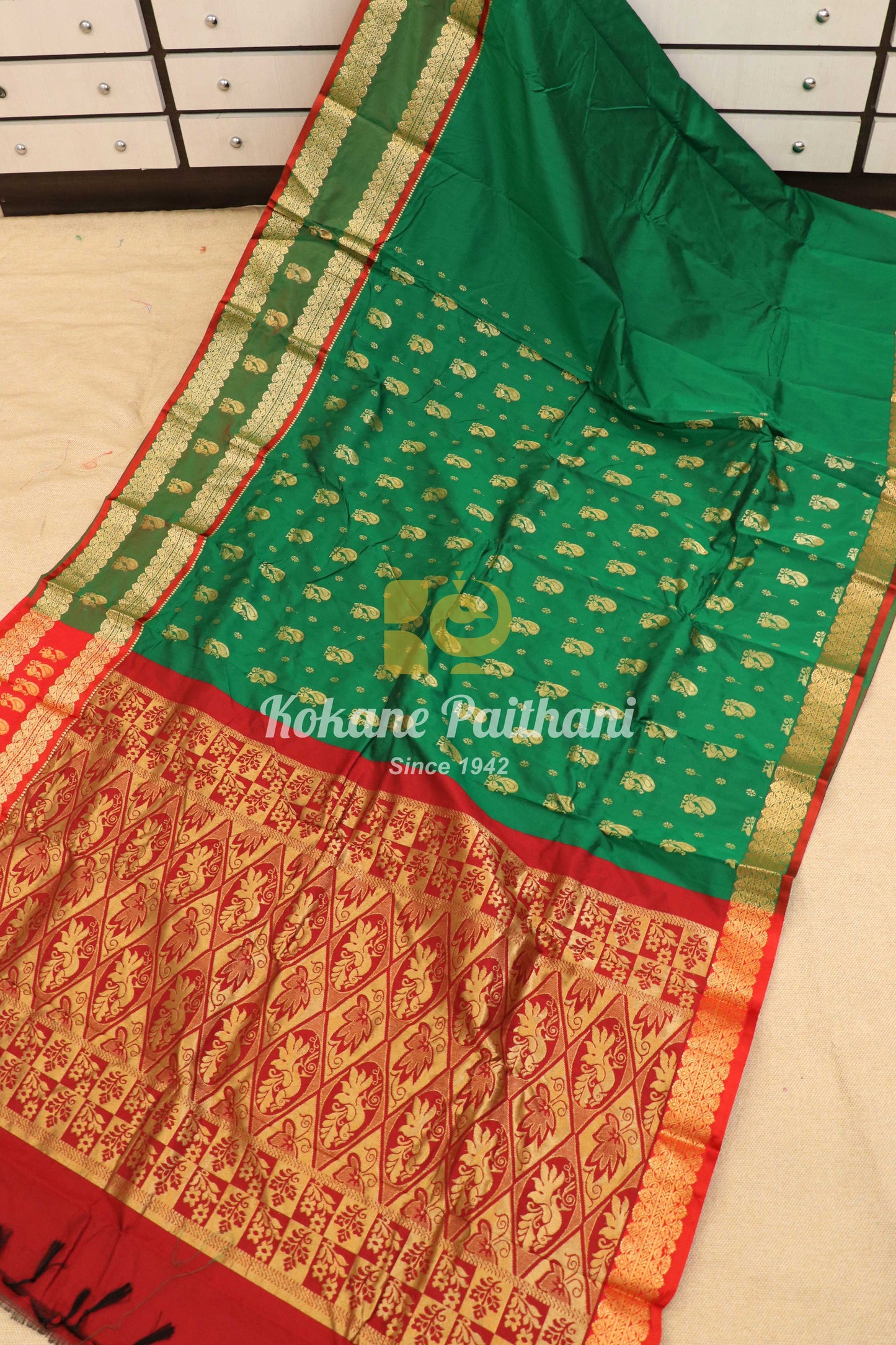 Cotton Big Border Saree