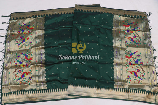 Temple Border Paithani Dupatta