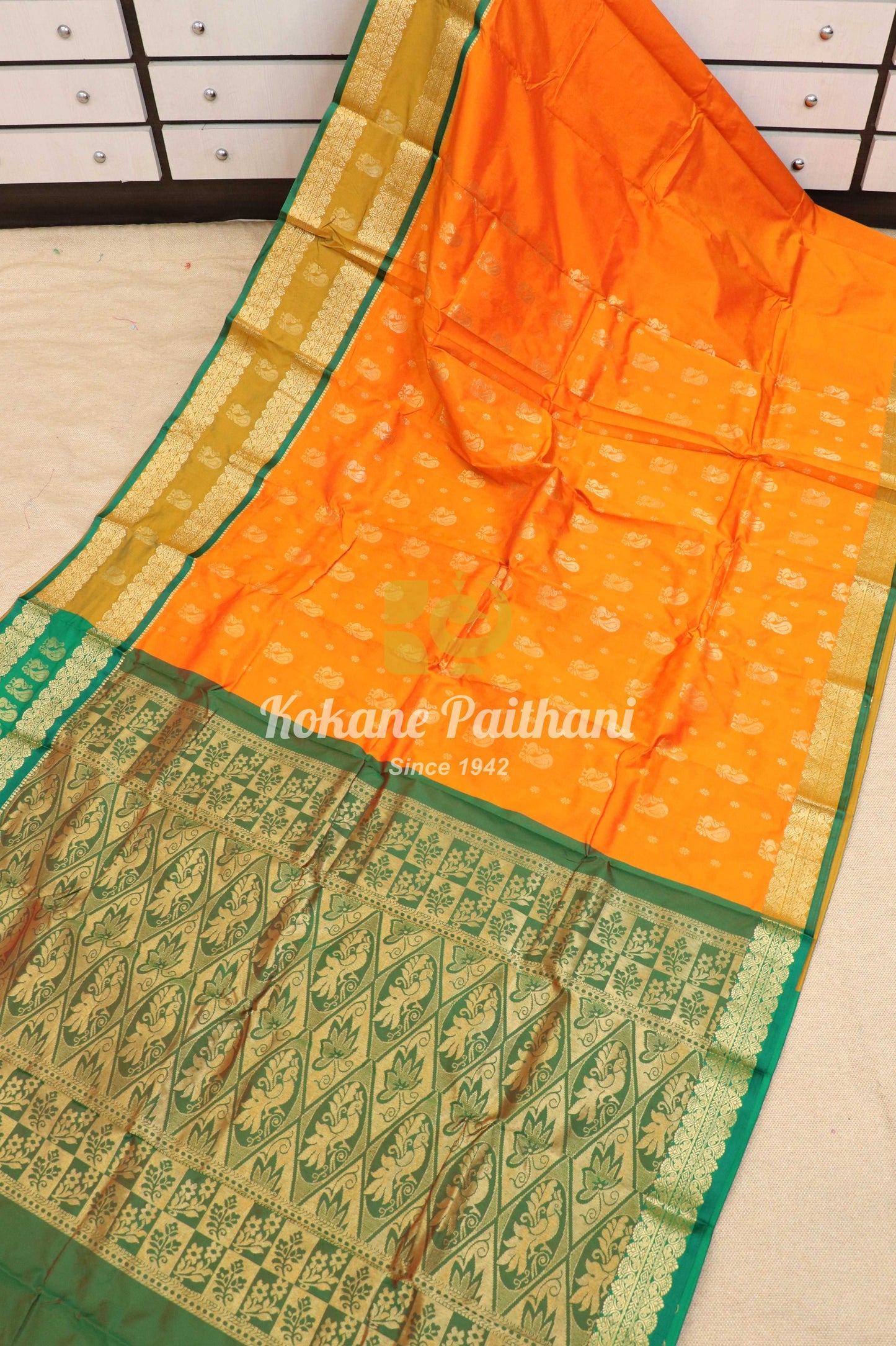 Cotton Big Border Saree